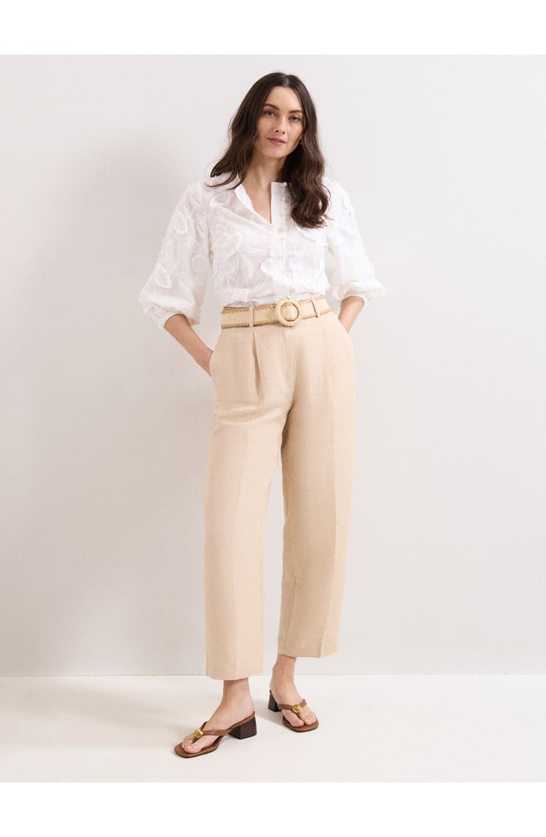 Phase Eight Daisy Texture Blouse, Alternate, color, White