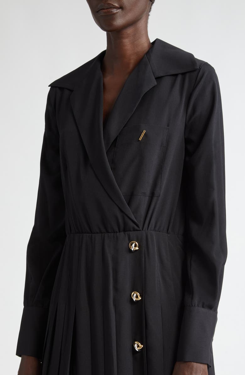 Altuzarra Geraldine Long Sleeve Midi Shirtdress, Alternate, color, 