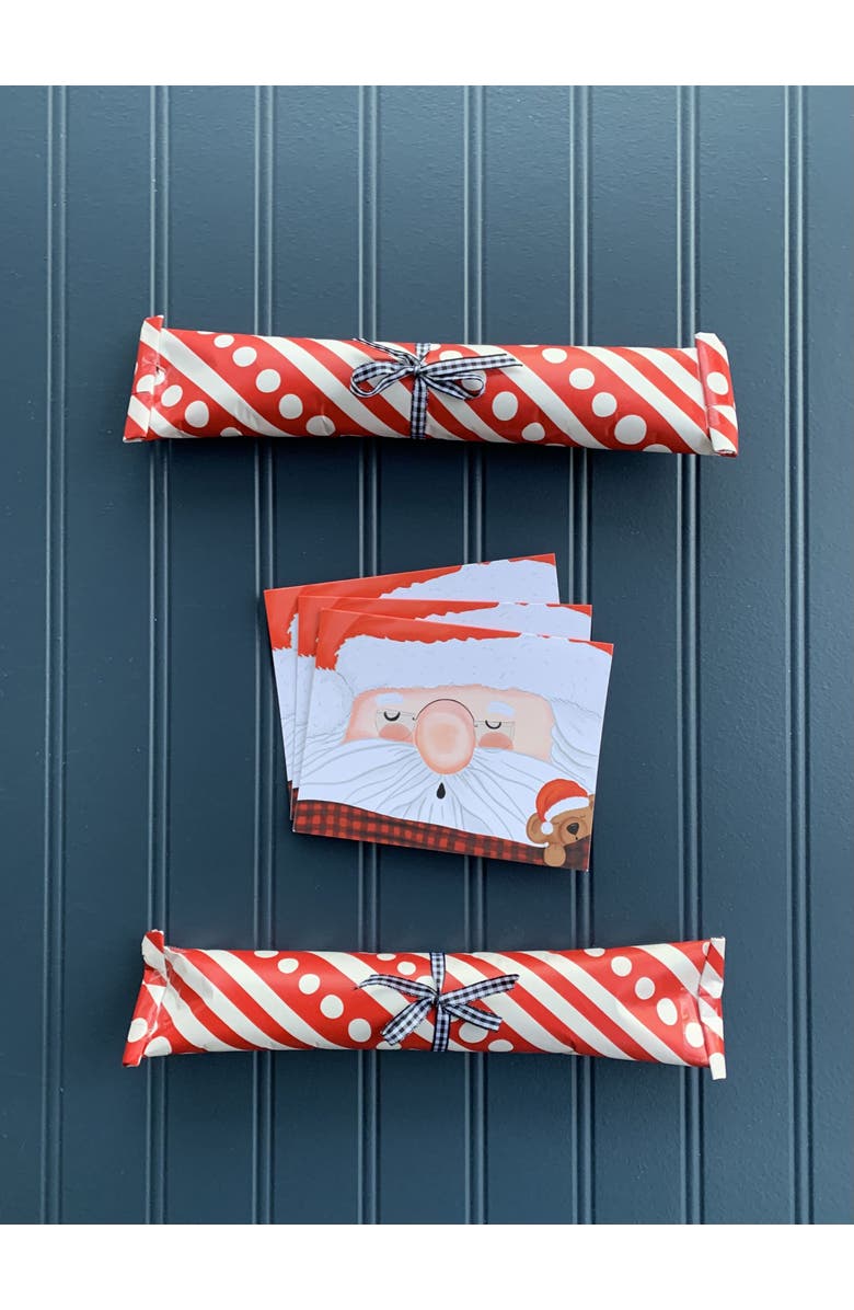 Ramus & Co Holiday/Christmas Santa & Dogs Assorted Set of Greeting Cards, Alternate, color, Multi-Pack