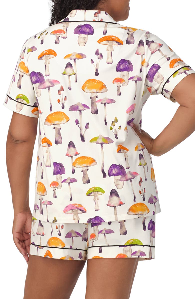 BedHead Pajamas Print Organic Cotton Jersey Short Pajamas, Alternate, color, 