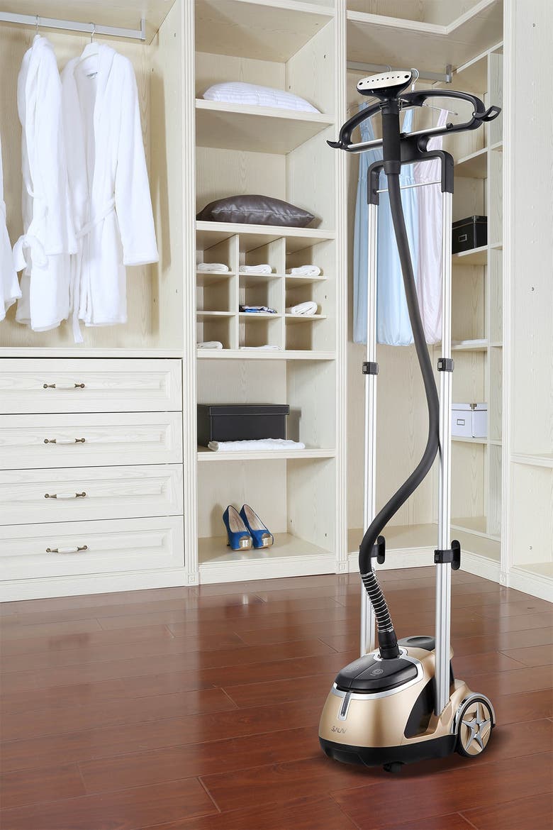 Refurb GS49-DJ Professional Dual Bar Garment Steamer, Alternate, color, GOLD