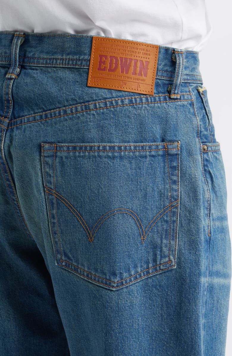 EDWIN Wide Straight Leg Jeans, Alternate, color, Spring Rinse