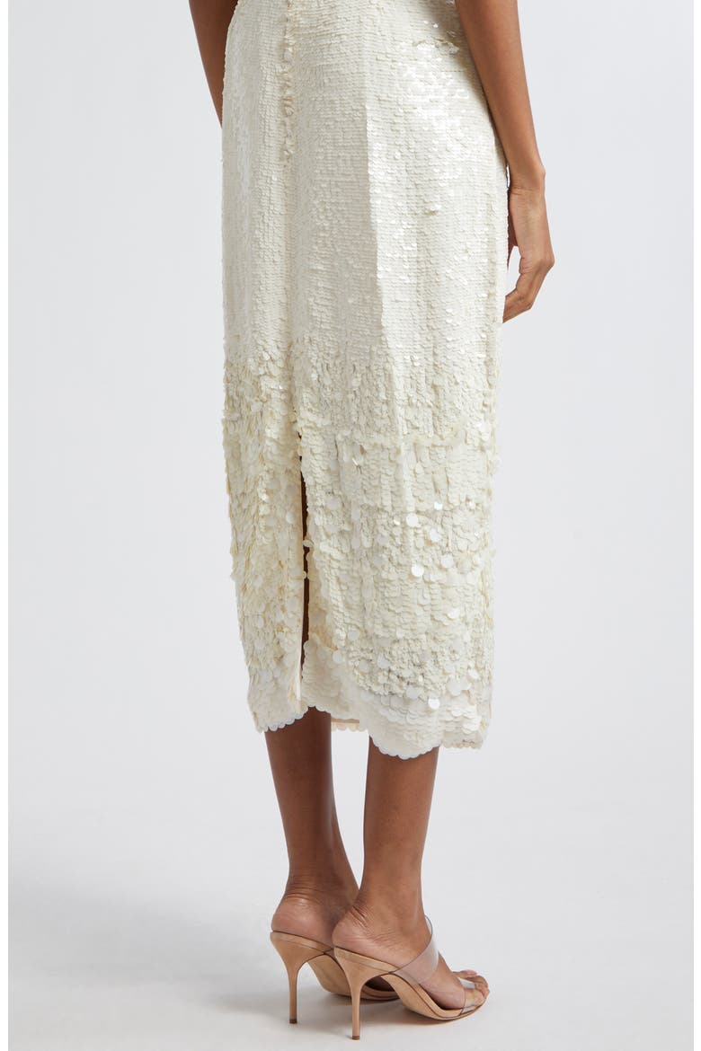 Perla Midi Slipdress, Alternate, color, IRIDESCENT OFF WHITE