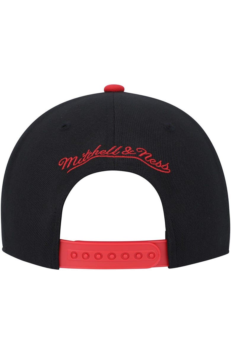 Mitchell & Ness Men's Mitchell & Ness Black Chicago Bulls SOUL Cross Check Snapback, Alternate, color, 