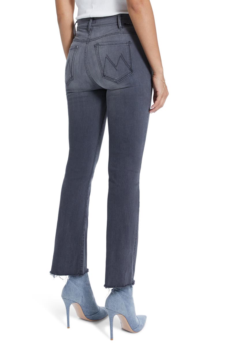 MOTHER The Hustler High Waist Ankle Fray Jeans, Alternate, color, 