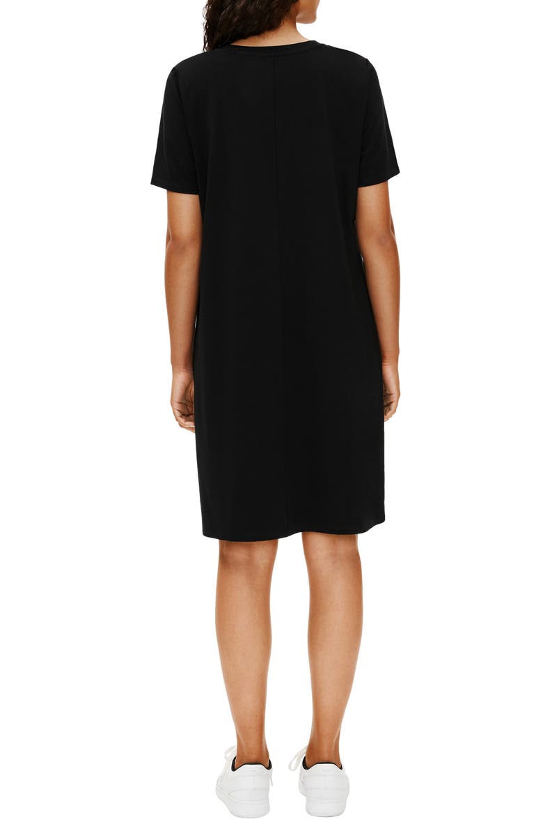 Eileen Fisher Organic Cotton T-Shirt Dress, Alternate, color, 