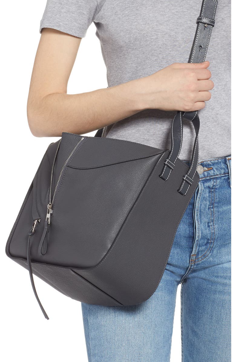 Loewe Hammock Small Pebbled Leather Hobo, Alternate, color,