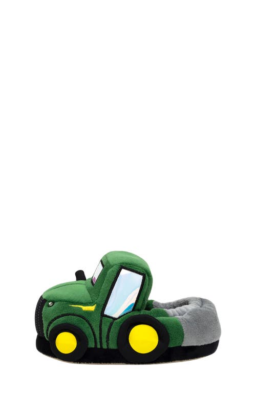 Robeez ® Kids' Tractor Slipper In Green