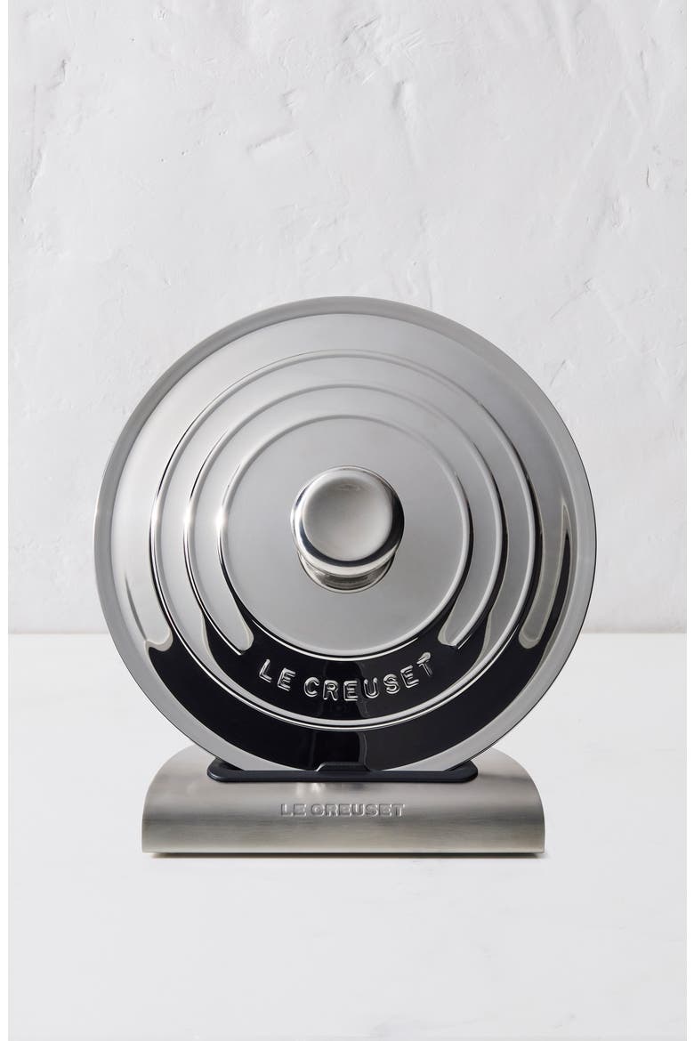 Stainless Steel Lid Holder, Alternate, color, SILVER