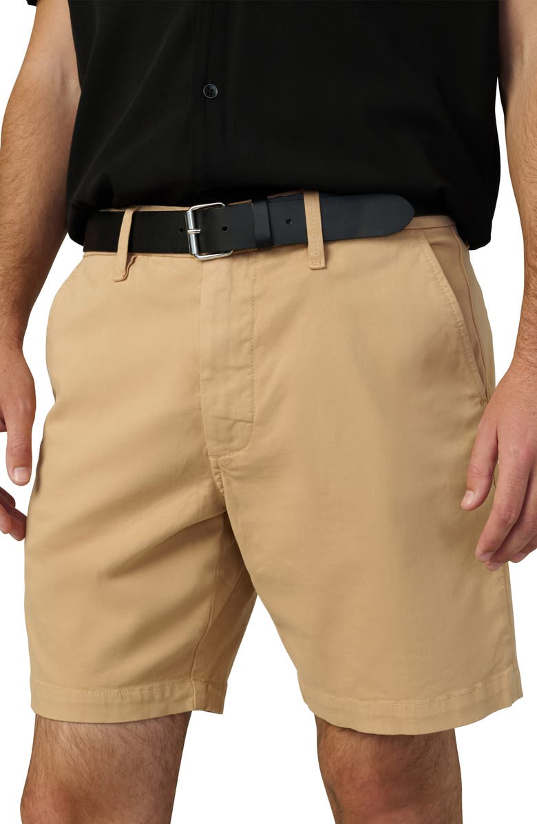 Joe's Jeans Palmer Stretch Twill Shorts, Alternate, color, Whiskey