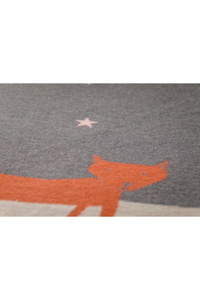 Juwel Fox Under Starry Skies Baby Blanket, Alternate, color, Grey