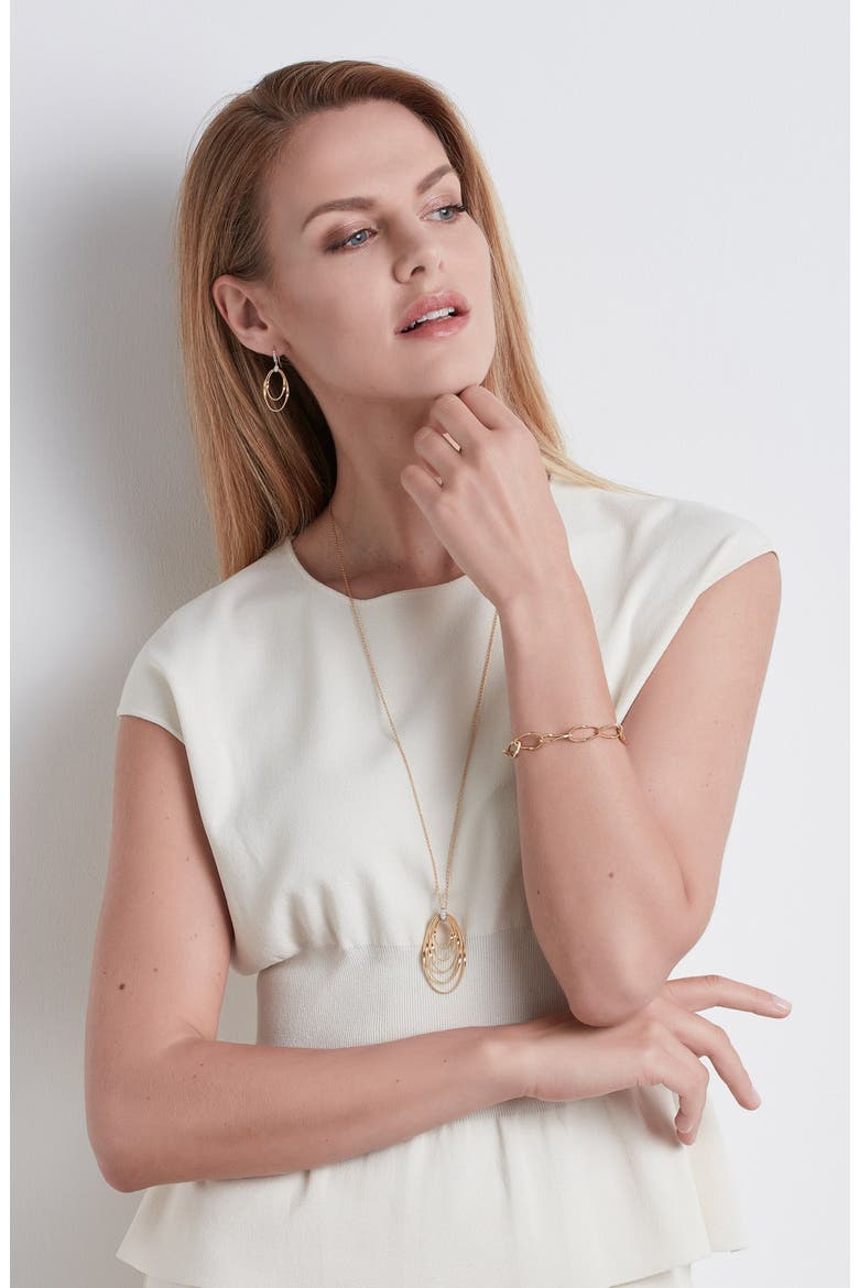 Marrakech Onde 18K Yellow Gold Single Strand Bracelet, Alternate, color, YELLOW GOLD