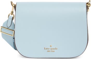新シリーズ【kate spade】Madison saddle bag サドルバッグ 送込 Kate Spade Madison Saddle Bag Light Pink Saffiano Leather