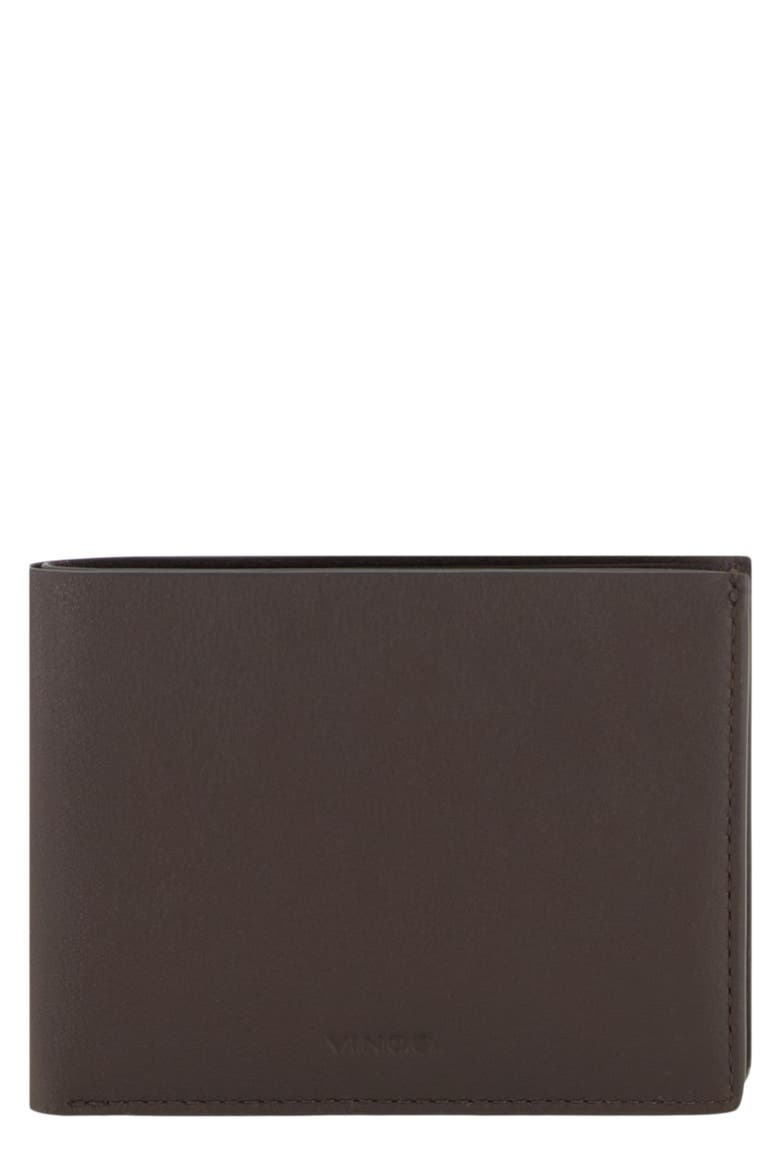 Nappa Leather Bifold Wallet, Main, color, TOBACCO