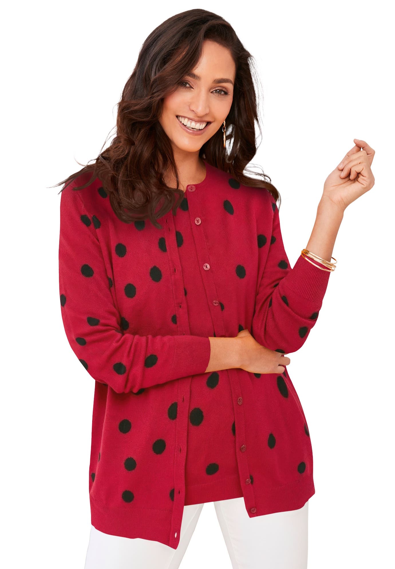 RED SCATTER DOT
