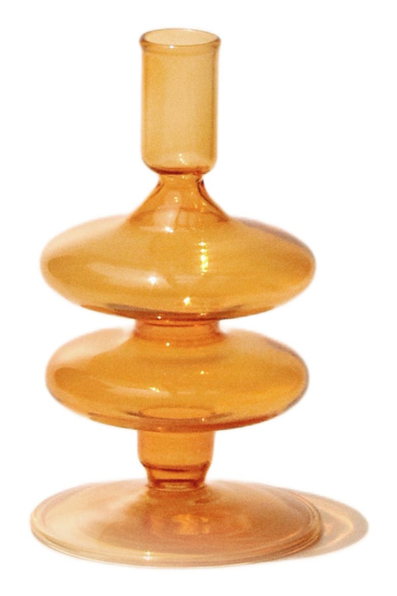 Gigi Candle Holder, Alternate, color, Orange