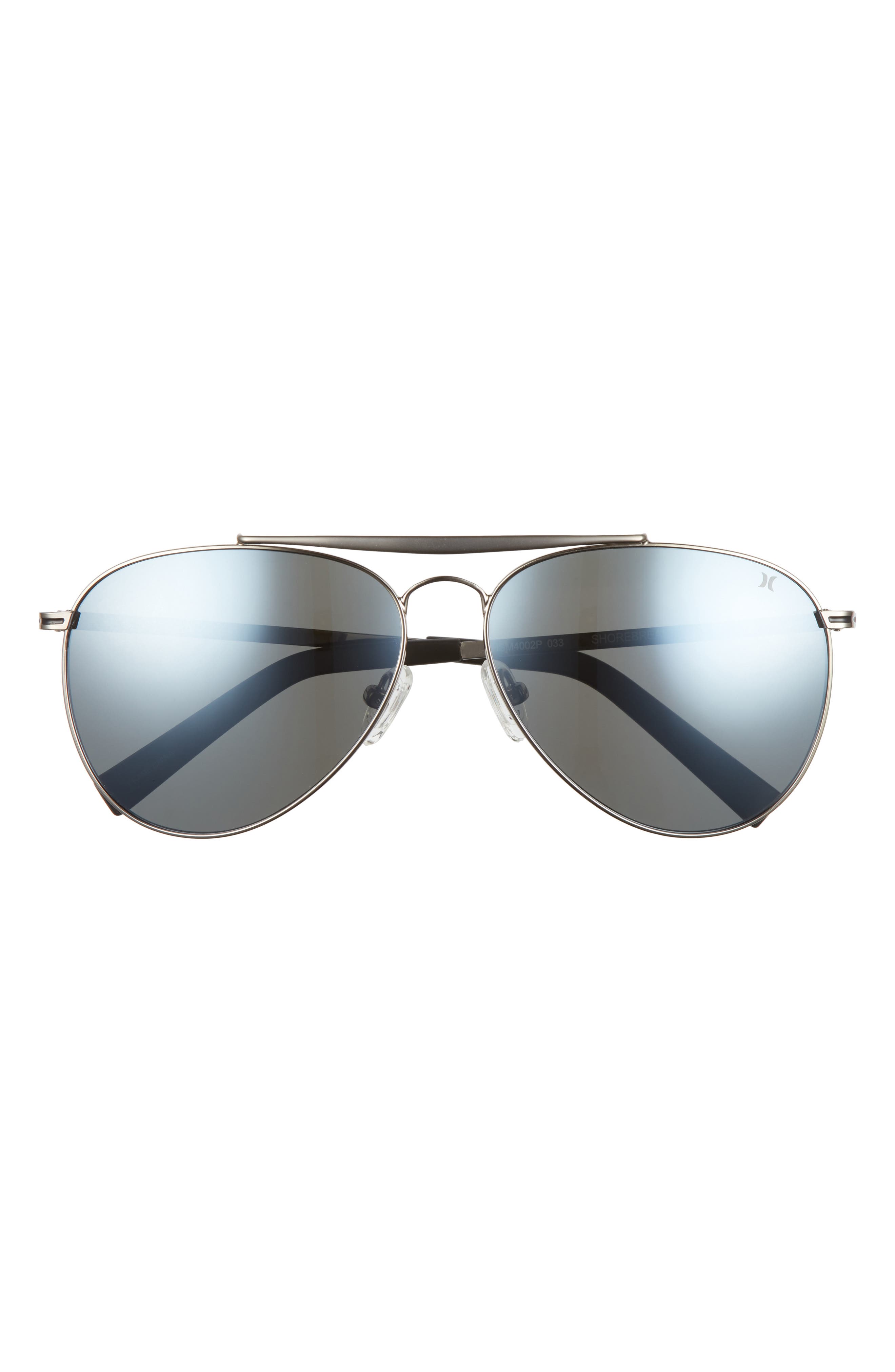 Hurley Shorebreak 60mm Polarized Aviator Sunglasses