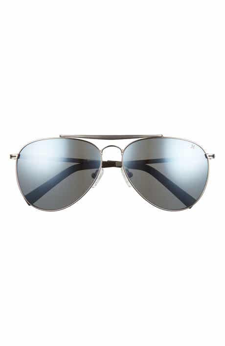 Hurley Shorebreak 60mm Polarized Aviator Sunglasses