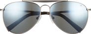 Hurley Shorebreak 60mm Polarized Aviator Sunglasses