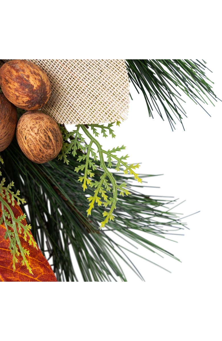 Northlight Mixed Berry and Pomegranate Artificial Fall Harvest Teardrop Swag - 30", Alternate, color, 