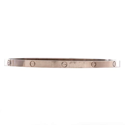 Love Bracelet 18K White Gold Small
