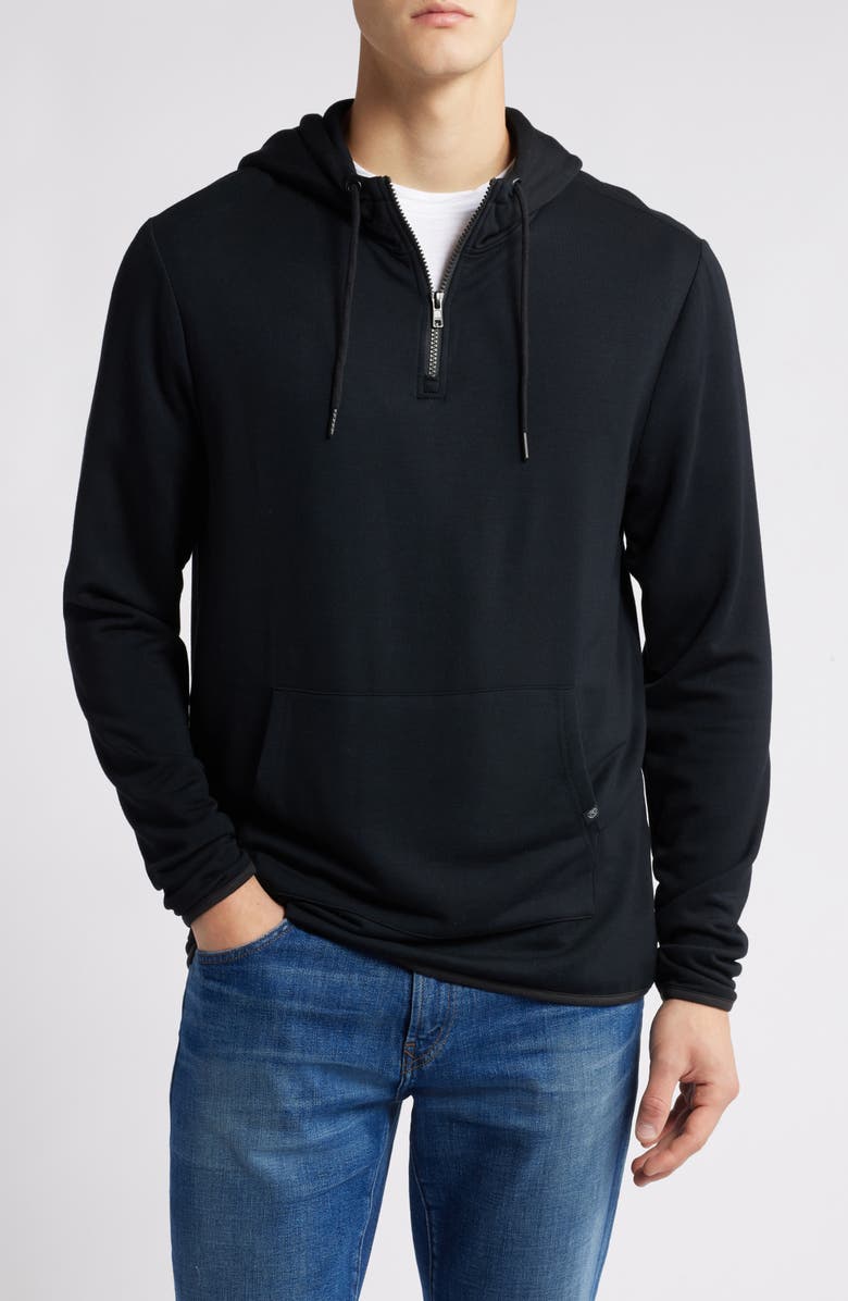 Threads 4 Thought Khris Zip Hoodie, Main, color, Black