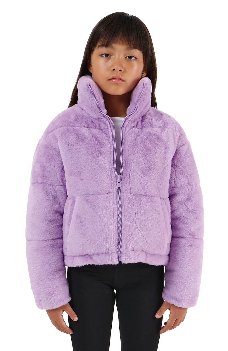 Apparis Kids' Billie Faux Fur Jacket, Main, color, 