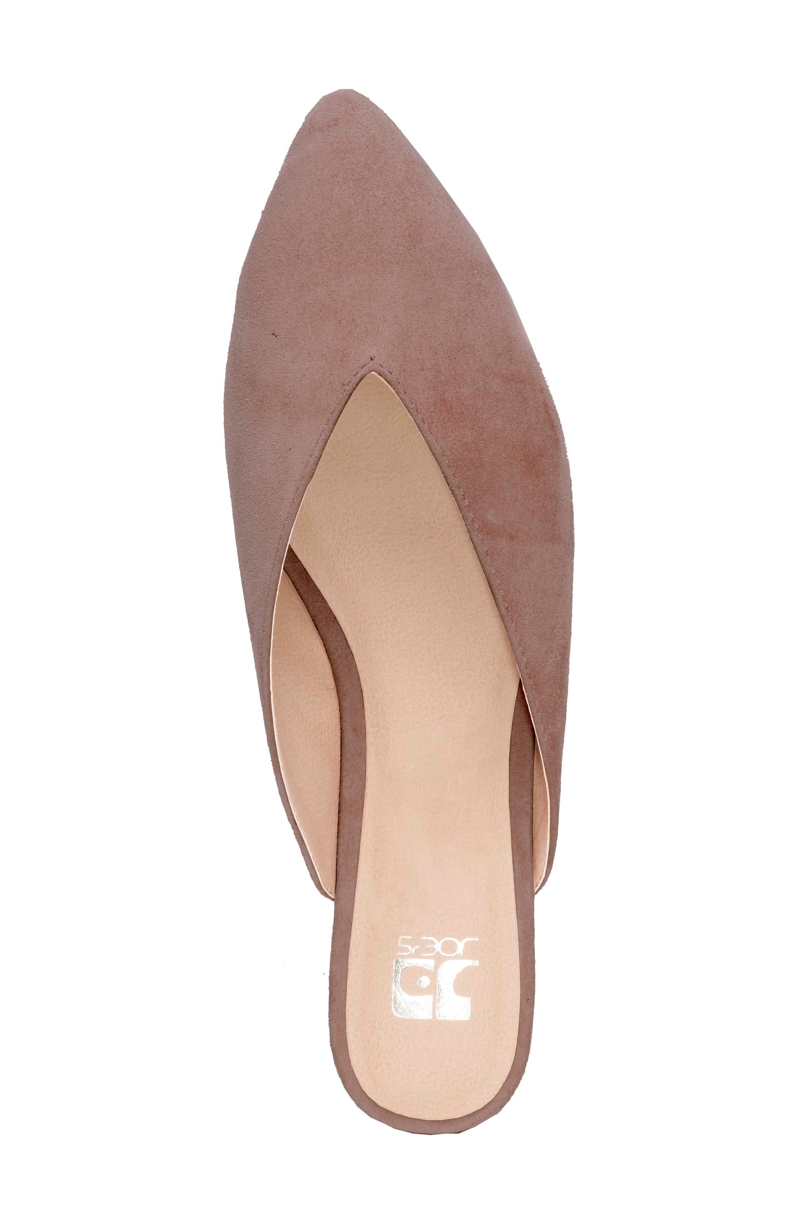 Serafina Mule, Alternate, color, MUSHROOM SUEDE