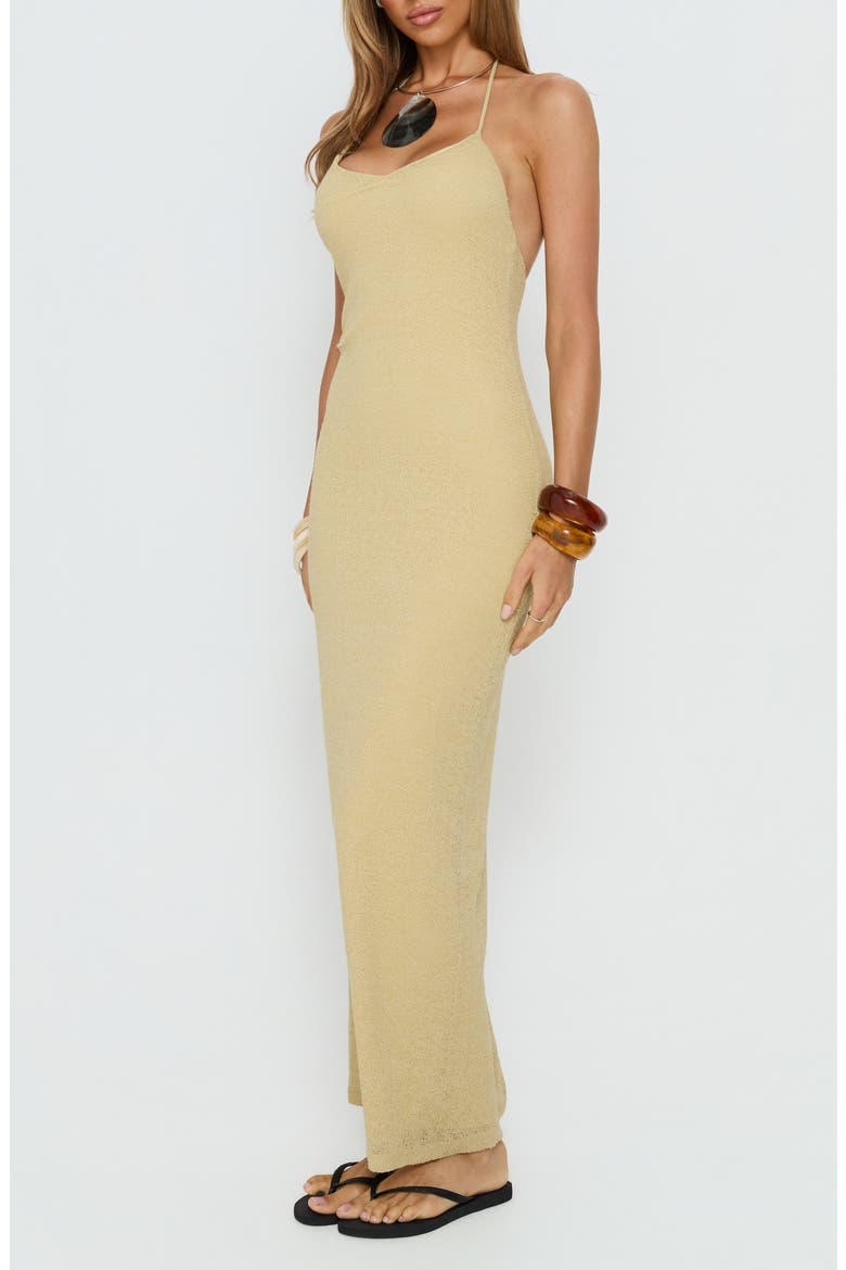 Be The One Beaded Back Maxi Dress, Alternate, color, SAGE GREEN