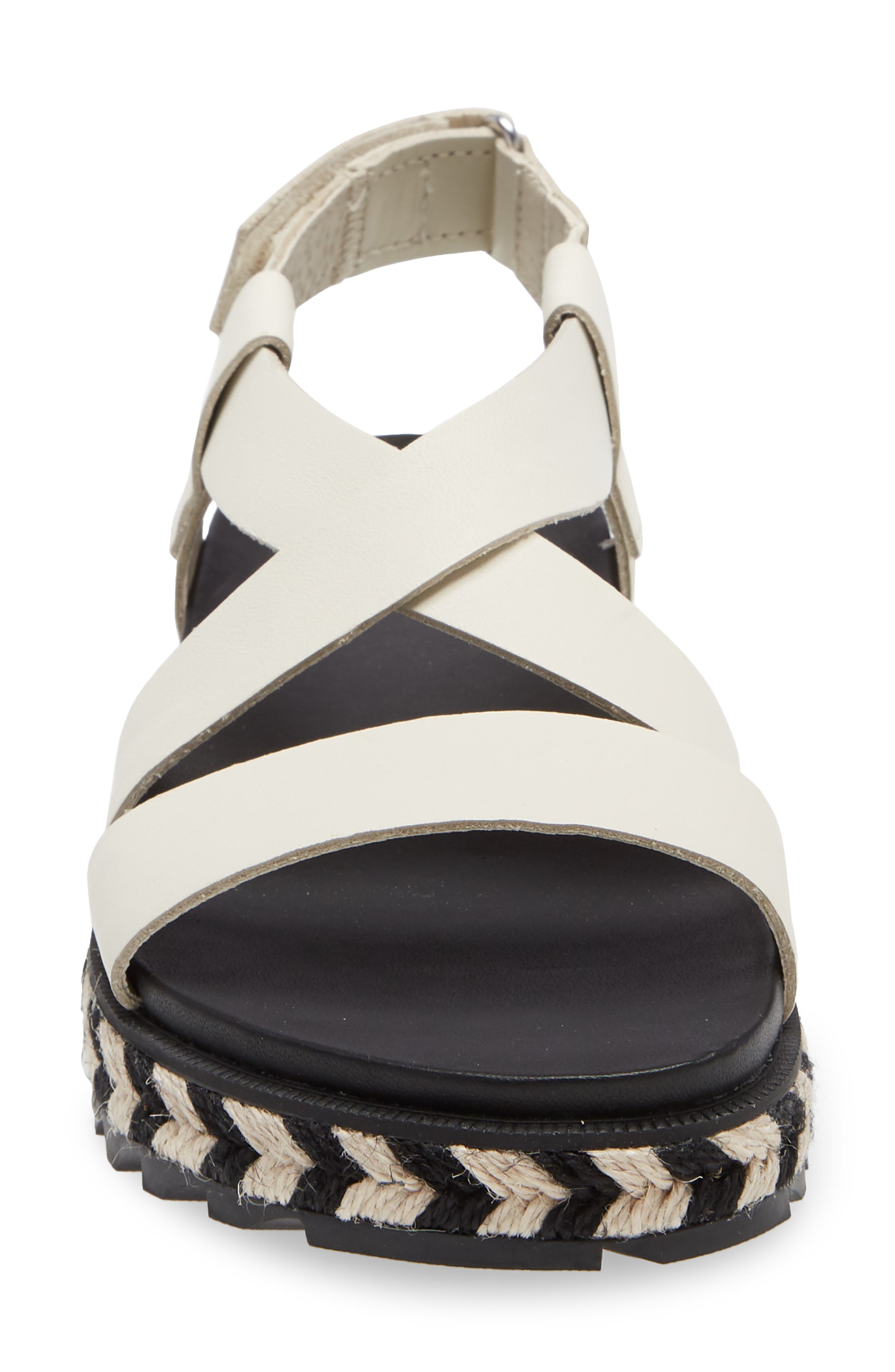 Roaming Crisscross Sandal, Alternate, color, CHALK