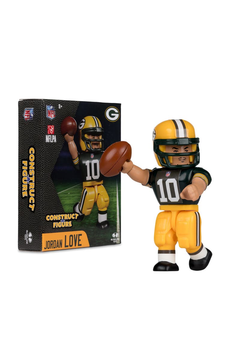 Jordan Love (Green Bay Packers) McFarlane NFL Construct-a-Figure, Main, color, Multi-Color