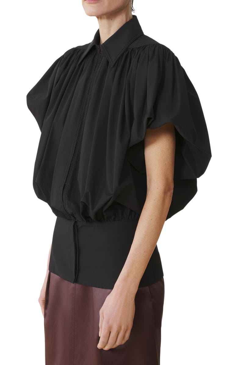 Lanvin Cotton Popelin Top, Main, color, 