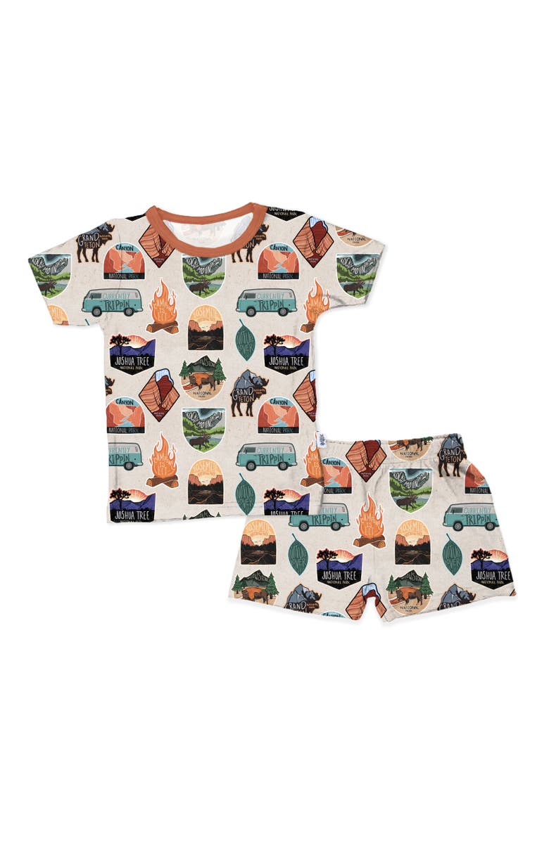 Fletch Tiny Traveler 2 Piece Shorts Set, Main, color, Multi