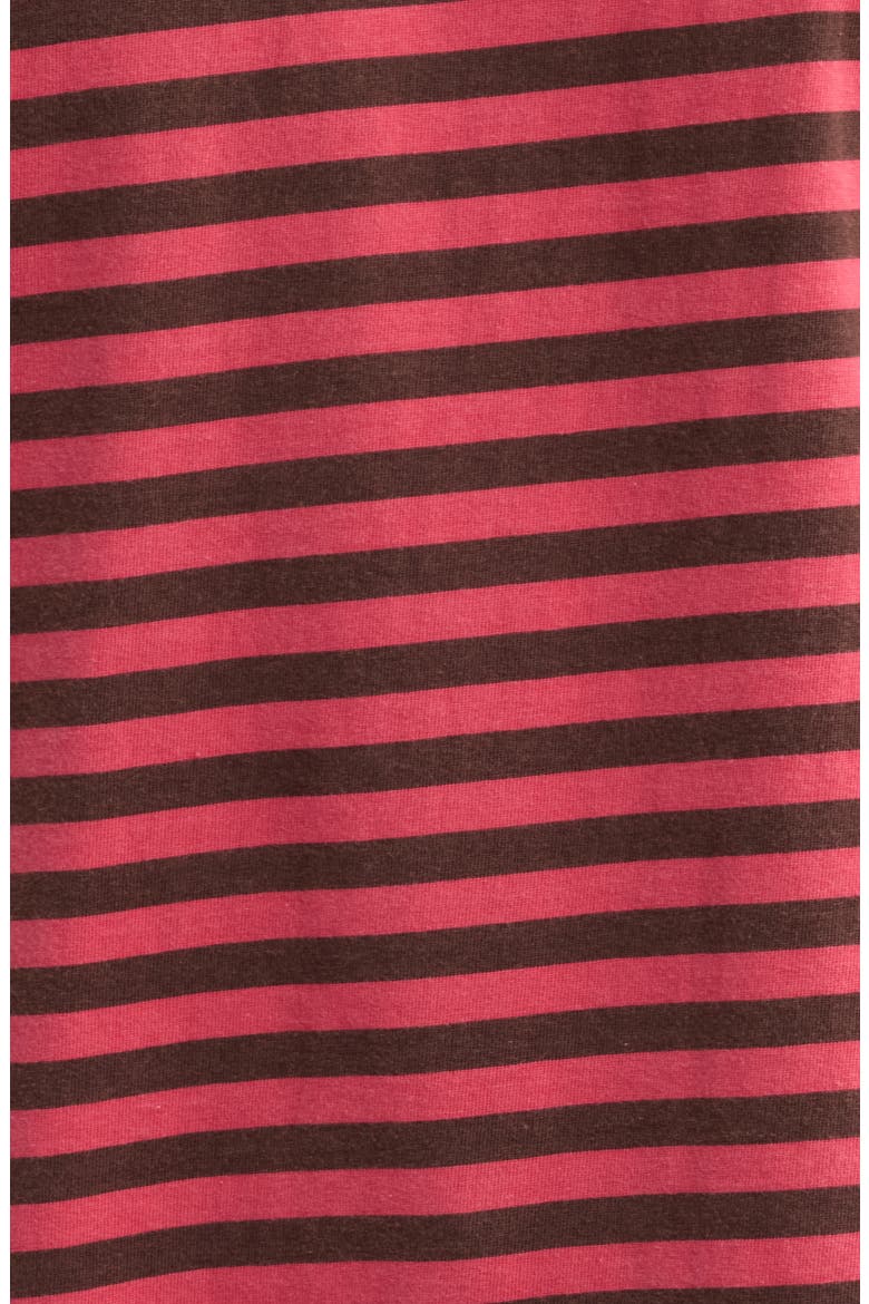 Mixed Stripe Long Sleeve T-Shirt, Alternate, color, RED