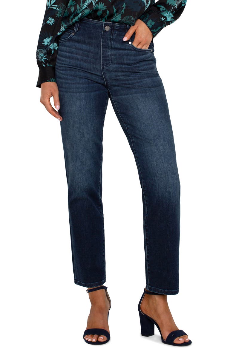 Gia Glider Pull-On Crop Flare Jeans, Alternate, color, WARNER LAKE