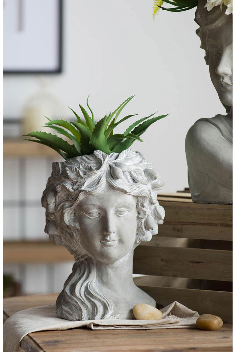 Sculpture Garden Planter, Alternate, color, GRAY