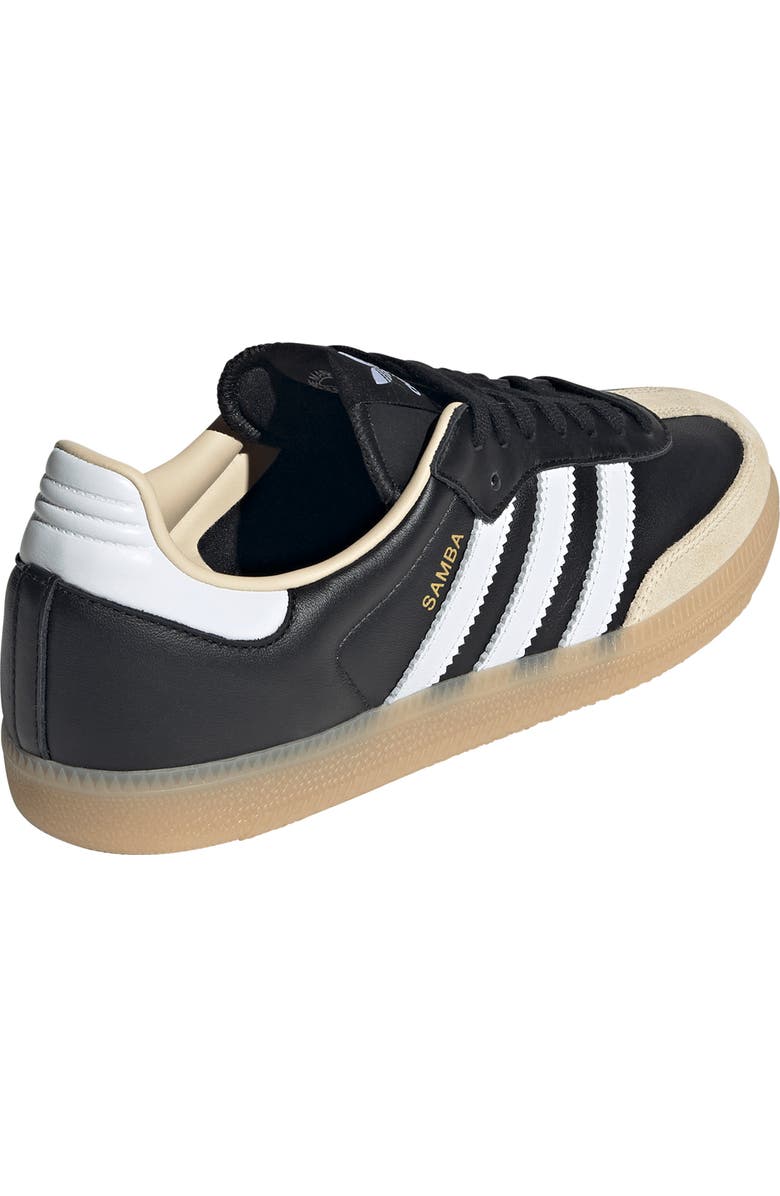 adidas Gender Inclusive Samba OG Sneaker, Alternate, color, Black/White/Gum