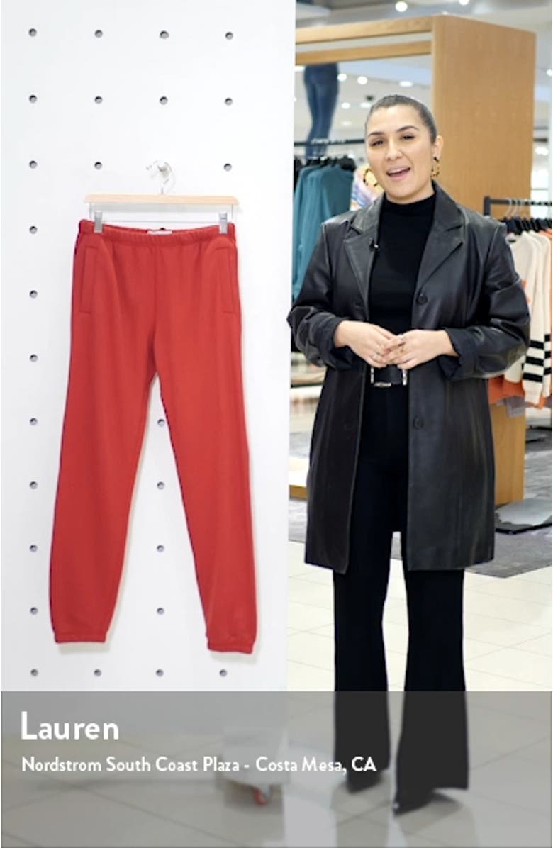 French Terry Sweatpants, sales video thumbnail