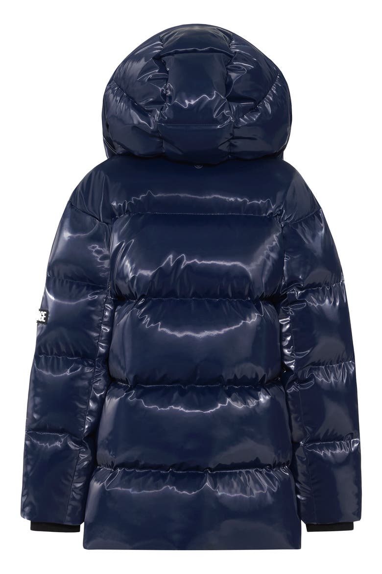 Kennie-Glo Puffer Coat, Alternate, color, MARINE BLUE
