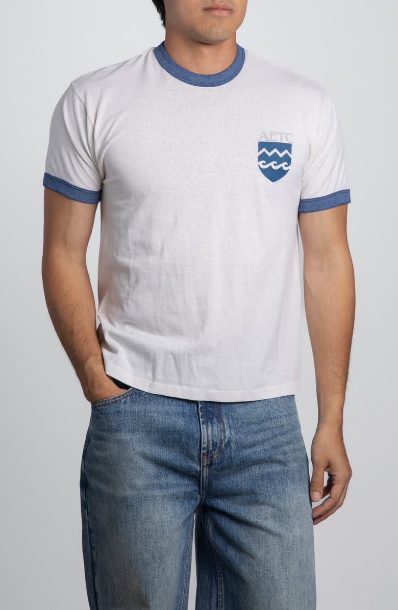 Elwood Vintage AETC Ringer Tee, Main, color, 