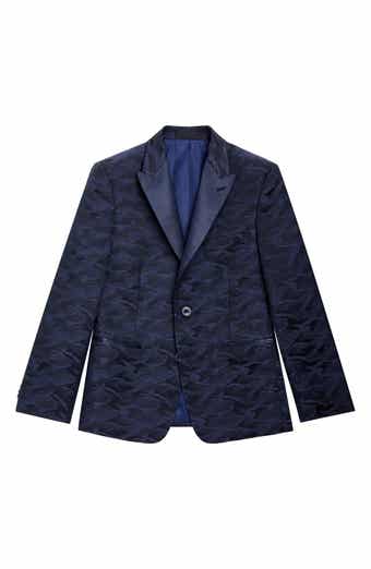 Kids' Camo Jacquard Blazer
