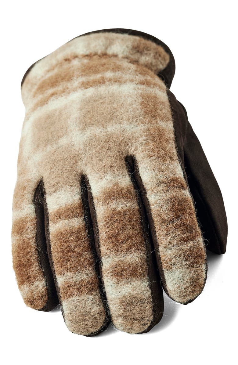 Hestra Noah Insulated Gloves, Alternate, color, Beige Multi