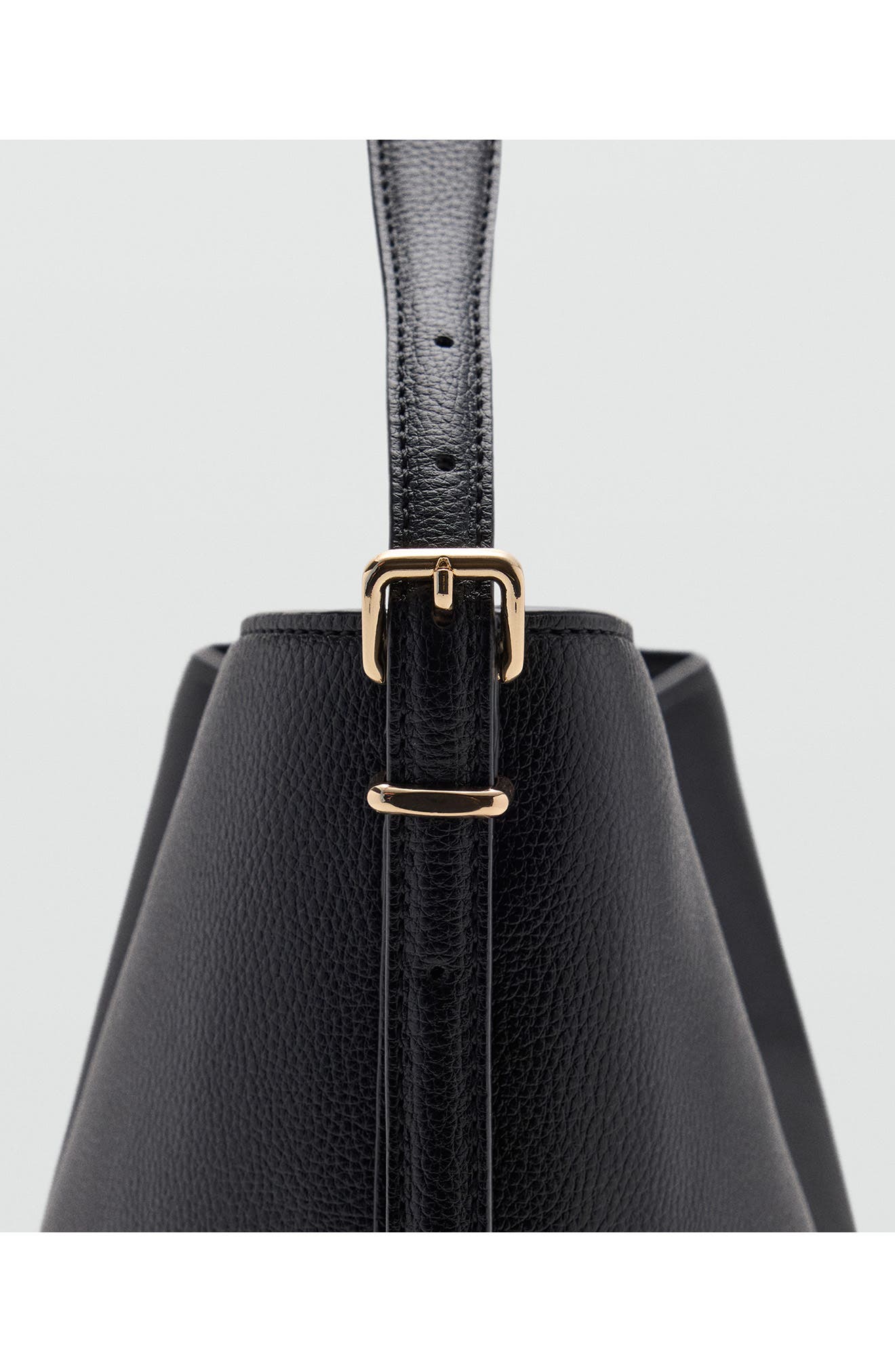 Large Bucket Bag, Alternate, color, BLACK