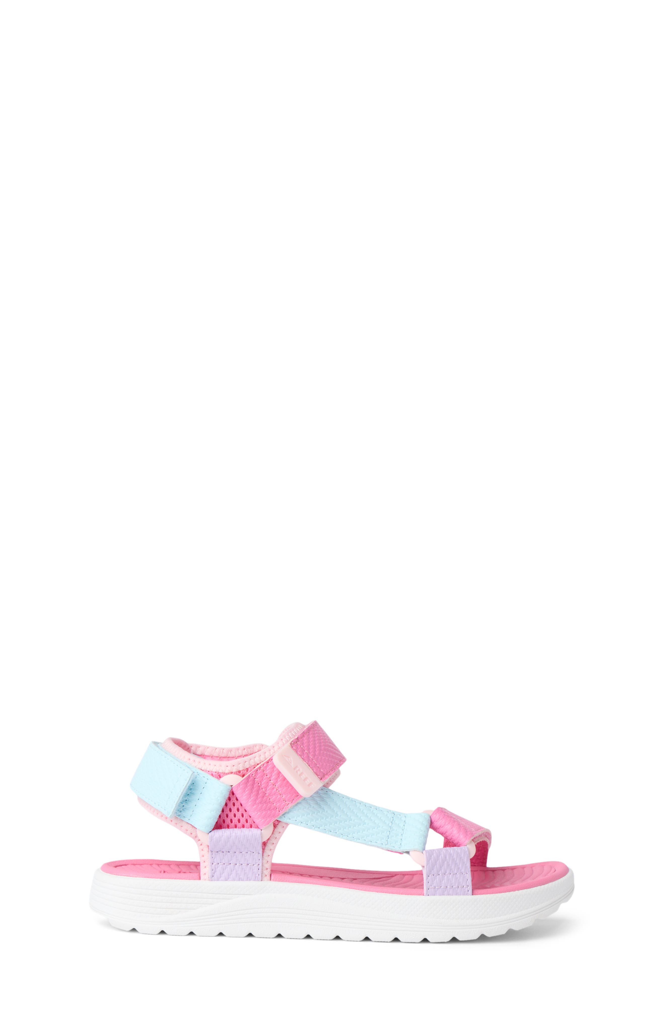 Kids' Shoremazing Sandal, Alternate, color, PINK/ BLUE