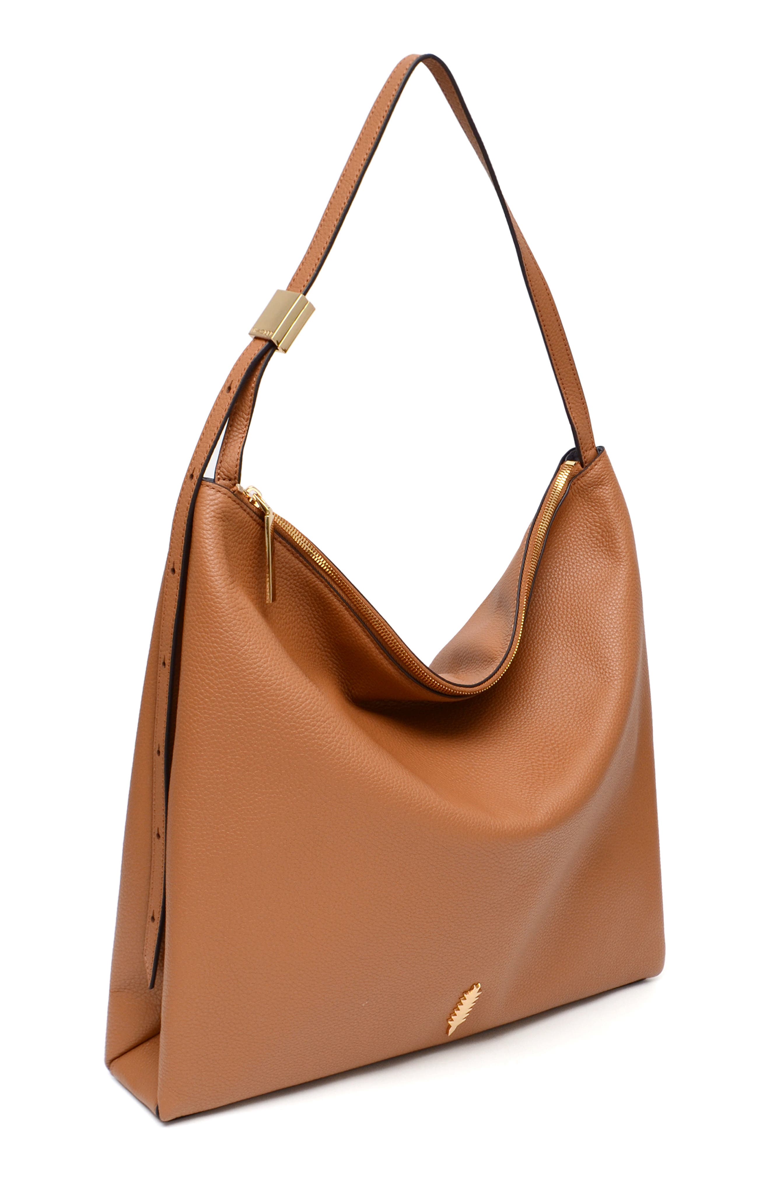 Thacker Gina Leather Shoulder Bag, Alternate, color, 