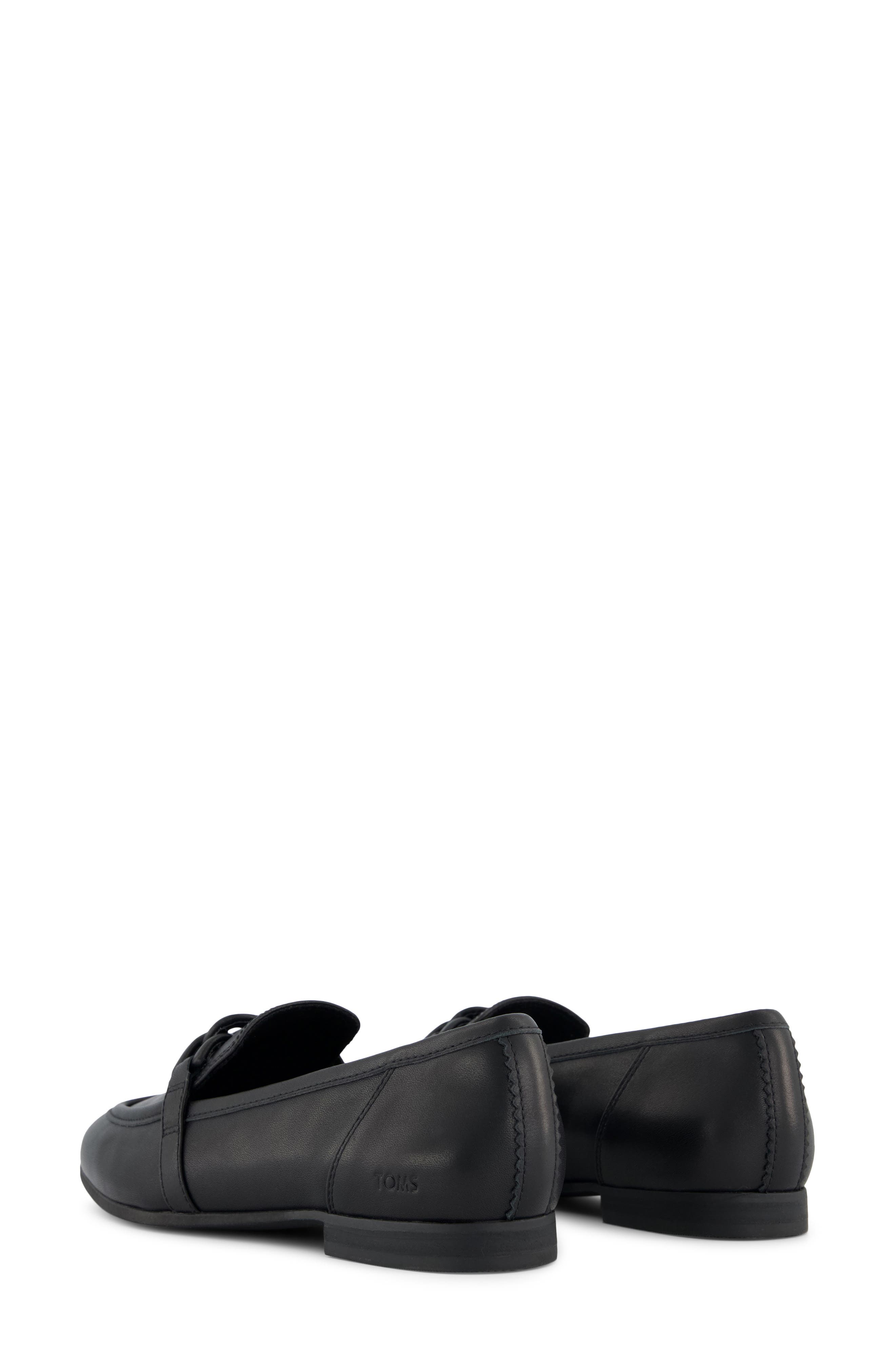 TOMS Lynette Loafer, Alternate, color, Black