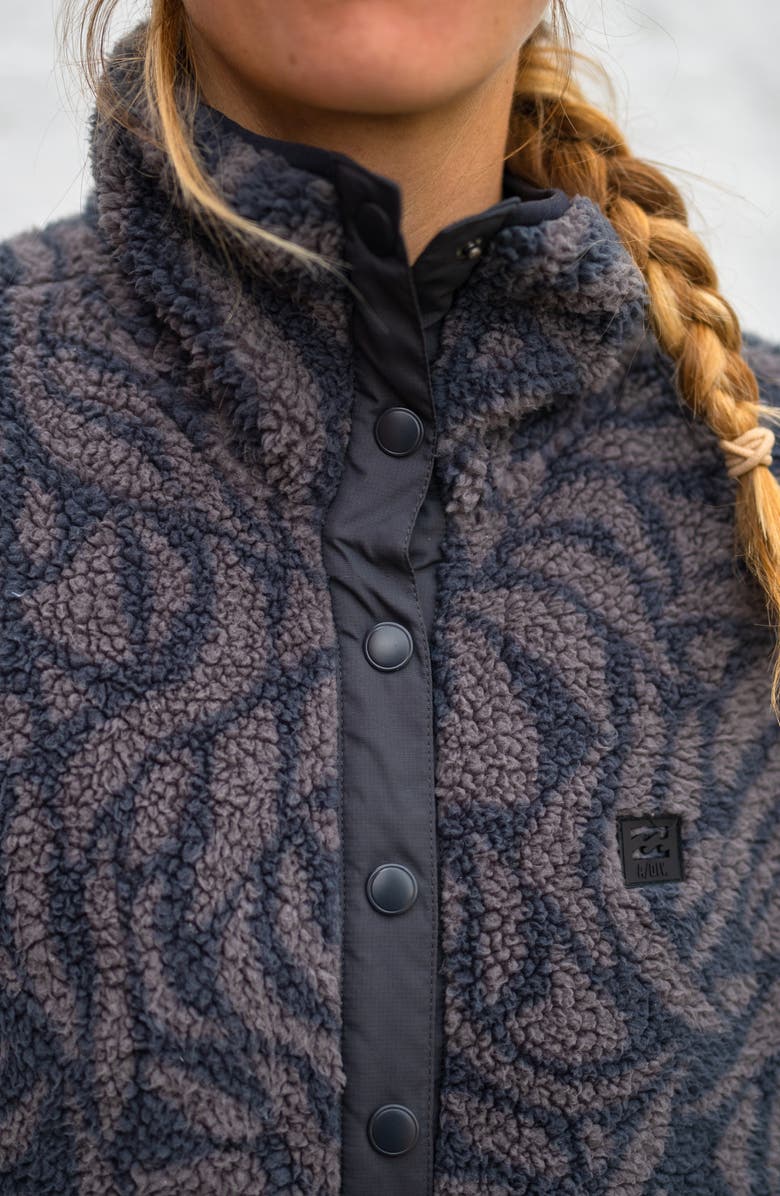 Billabong Switchback Faux Fur Pullover, Alternate, color, 