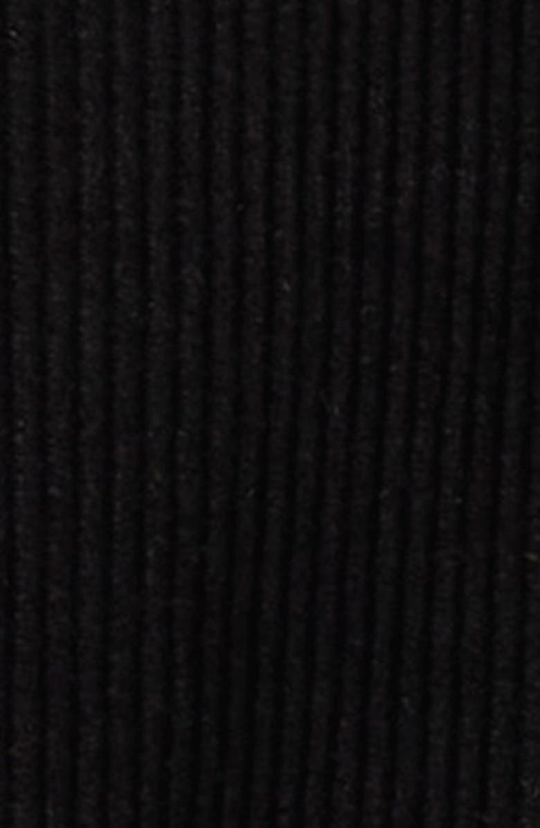 HONOR THE GIFT Short Sleeve Cotton Corduroy Shirt Jacket, Alternate, color, Black