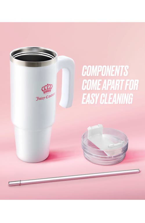 Juicy Couture 31.5-ounce Stainless Steel Tumbler