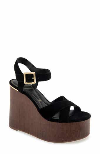 Kenneth Cole Taelyn Ankle Strap Platform Wedge Sandal